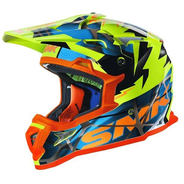 Kask motocyklowy cross enduro off-road SMK Allterra rozm. S